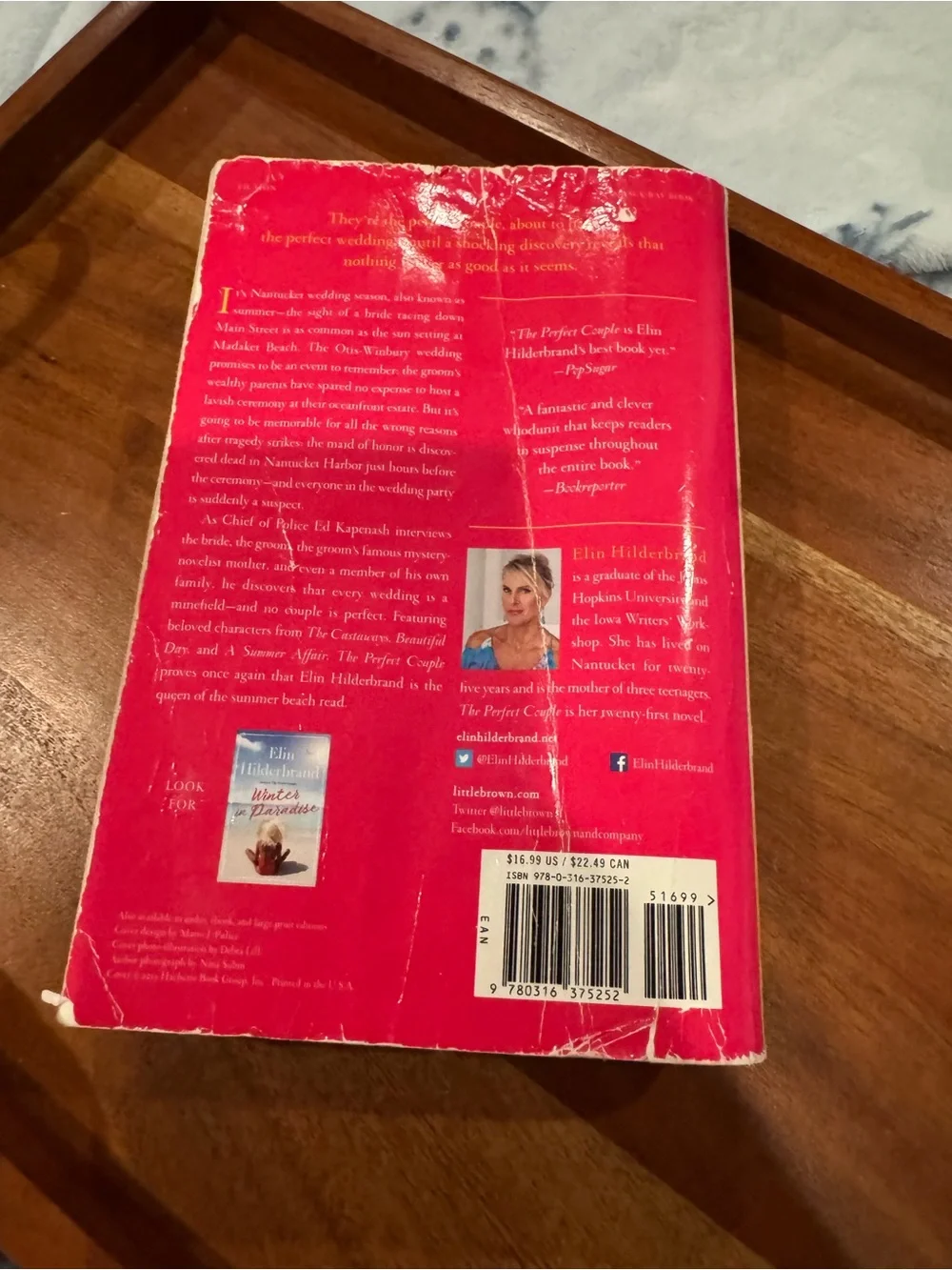 Elin Hilderbrand The Perfect Couple Trade PB Fiction Little Brown 2019